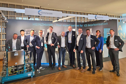 HEINZMANN Team auf der CIMAC